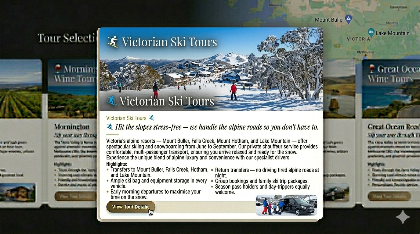 Victorian Ski Tours — SevenStar Limo Victoria
